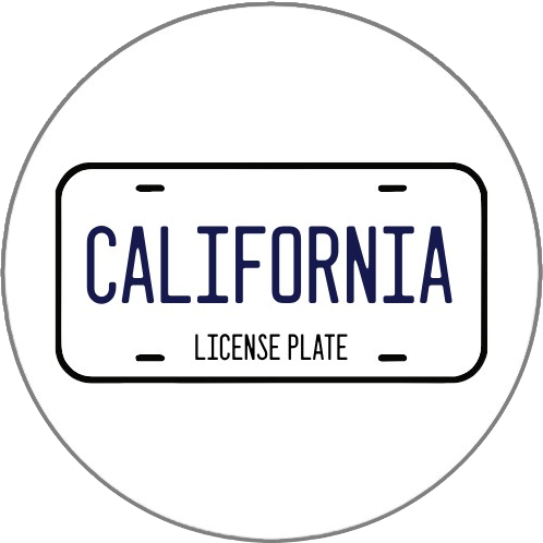 California License Plates